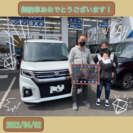 ソリオのご納車です☆